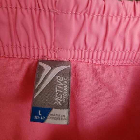 ♥ 3/$30 Sale. Girls Pink Running Athletic Performance Shorts Large - Picture 6 of 6